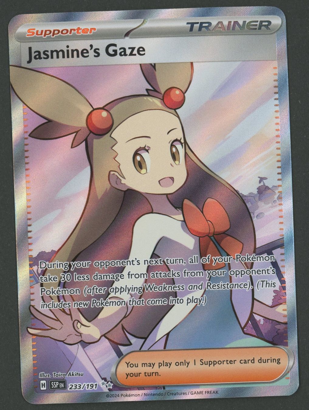 Pokémon Carte collezionabili: Jasmine's Gaze FA 233/191 EN ab 1.- – Usato da Rupperswil venduto da gengarbasar