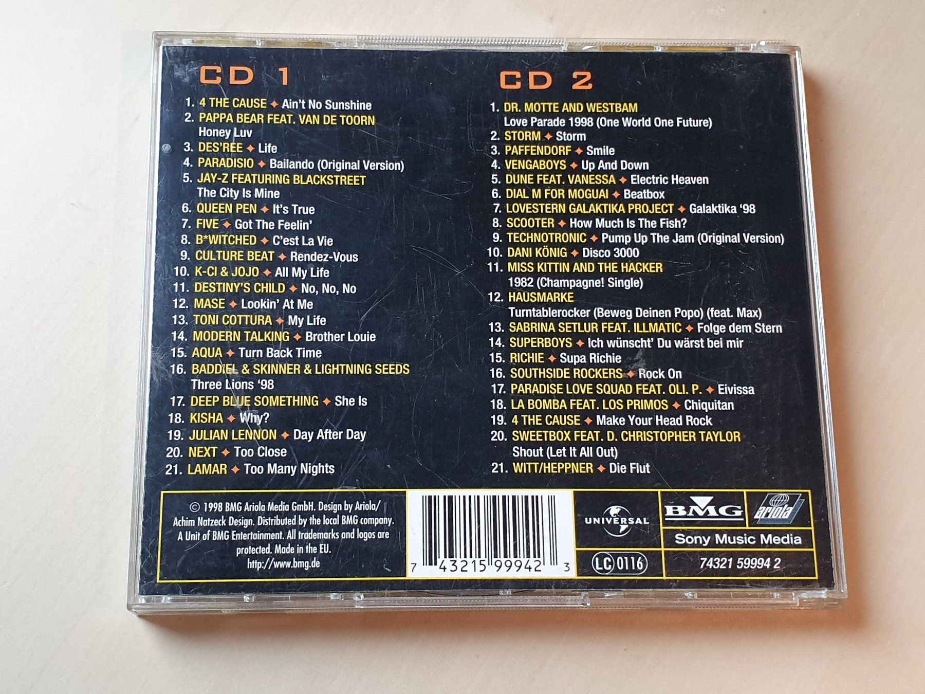 CD: Just the Best 3/98 – Usato da Stansstad venduto da collectorsshop 1