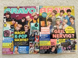 2x BRAVO 2019 mit BTS Cover Nr. 03 + Nr. 18 K-Pop Magazin