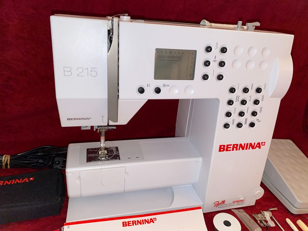 Nähmaschine Bernina B215 wie NEU Kaufen auf Ricardo