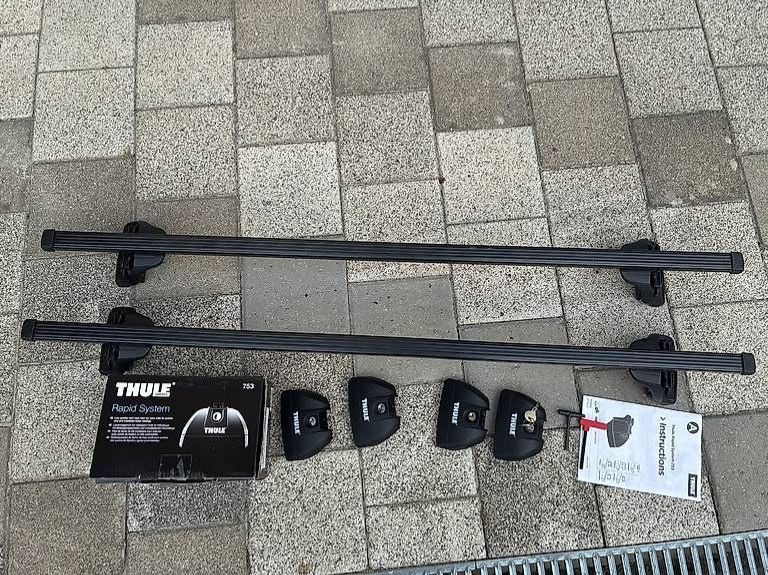 Thule Dachträger: Thule Dachträger, Rapid System 753, geschlossene Reling – Gebraucht aus Thun von Flake1010