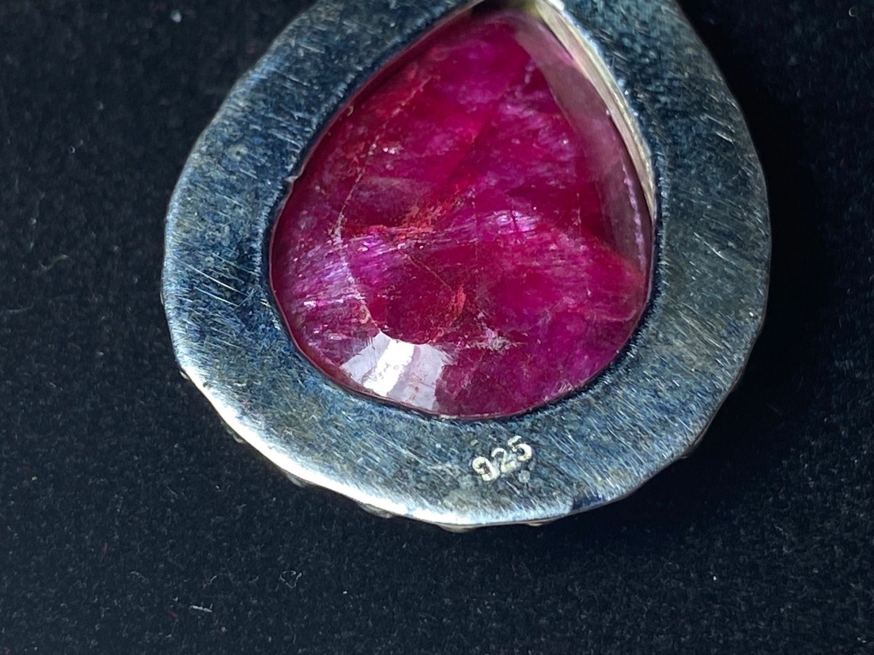 Ciondoli: Rubin Silber 925 Anhänger orientalisch – Nuovo e nell'imballaggio originale da Laax venduto da Kiki_Kingdom3 2