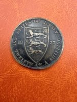 Pièce Jersey 1/12 de shilling 1877 Victoria