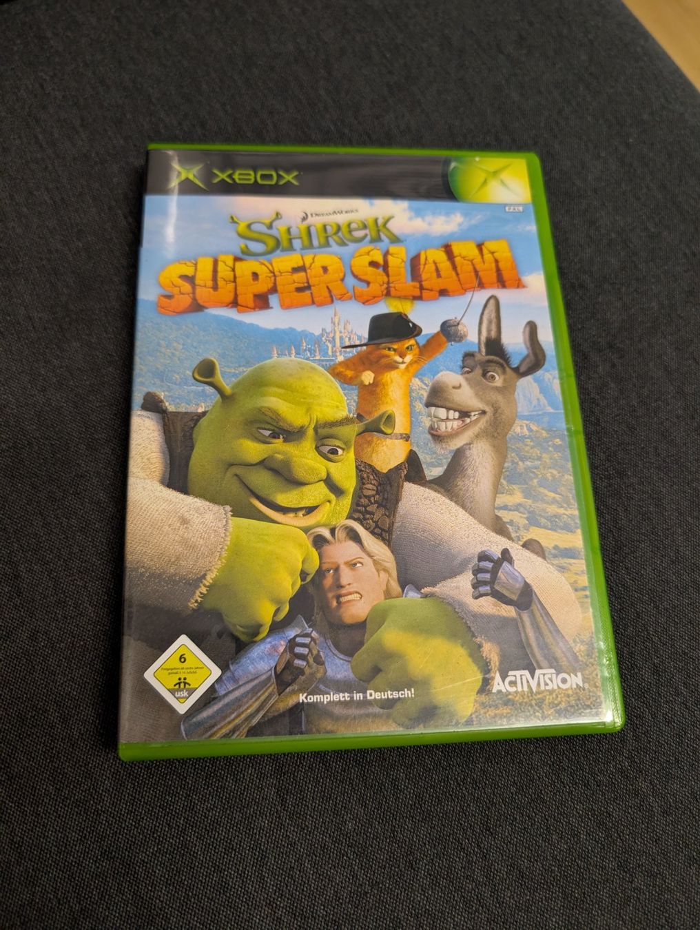 Giochi: Shrek super slam microsoft Xbox – Usato da Giubiasco venduto da Ticinerd