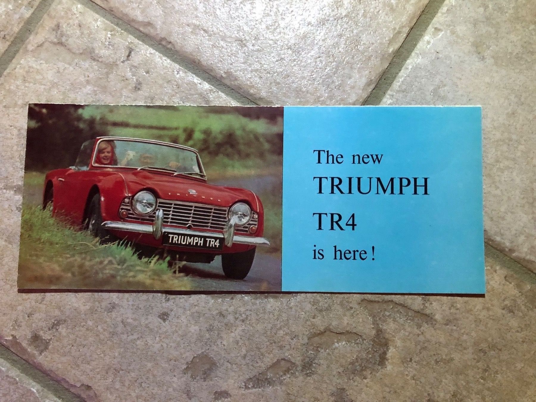 Triumph Documenti: Triumph TR4 – Usato da Morrens VD venduto da kawah2
