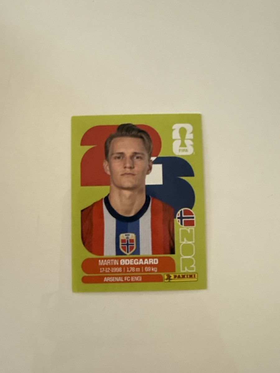 Sticker: Panini FIFA World Cup 2026 Sticker NOR 10 - Odegaard – Usato da Herzogenbuchsee venduto da leu_6zcb