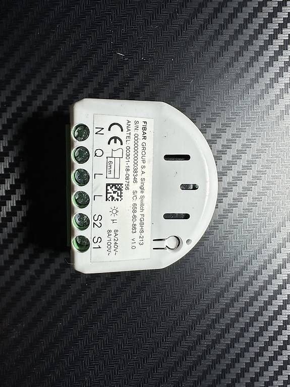Fibaro Interruttori: Fibaro Single Switch FGBHS-213 HomeKit Bluetooth – Usato da Läufelfingen venduto da BLbeZH