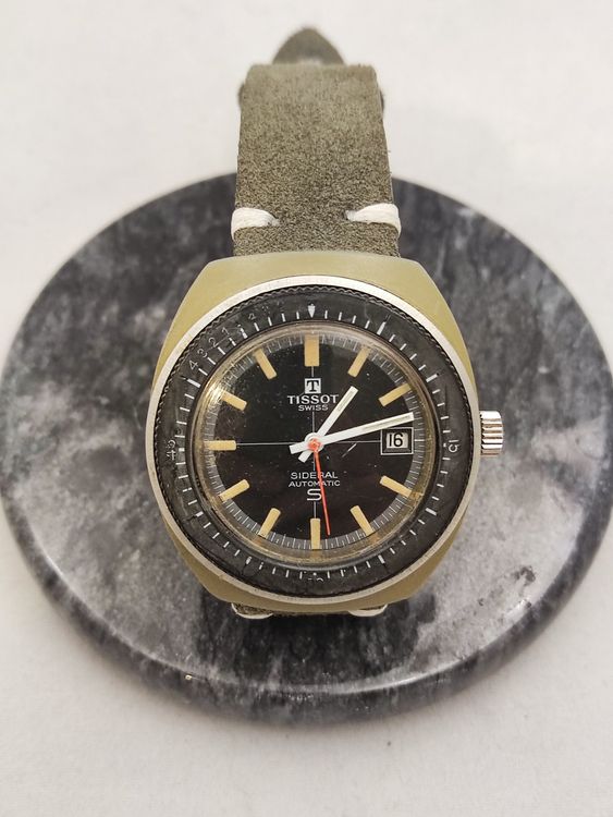 Lunette (bezel) Pour Montre Tissot Sideral Auto - Réf TI8022 - Occasion