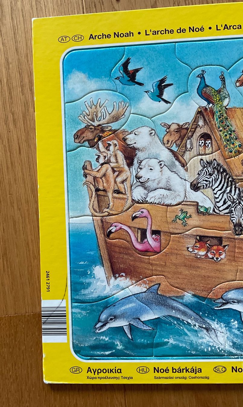 Puzzles: Puzzle, 3+, Arche Noah, 36 Teile – Gebraucht aus Niederteufen von sicmu 1