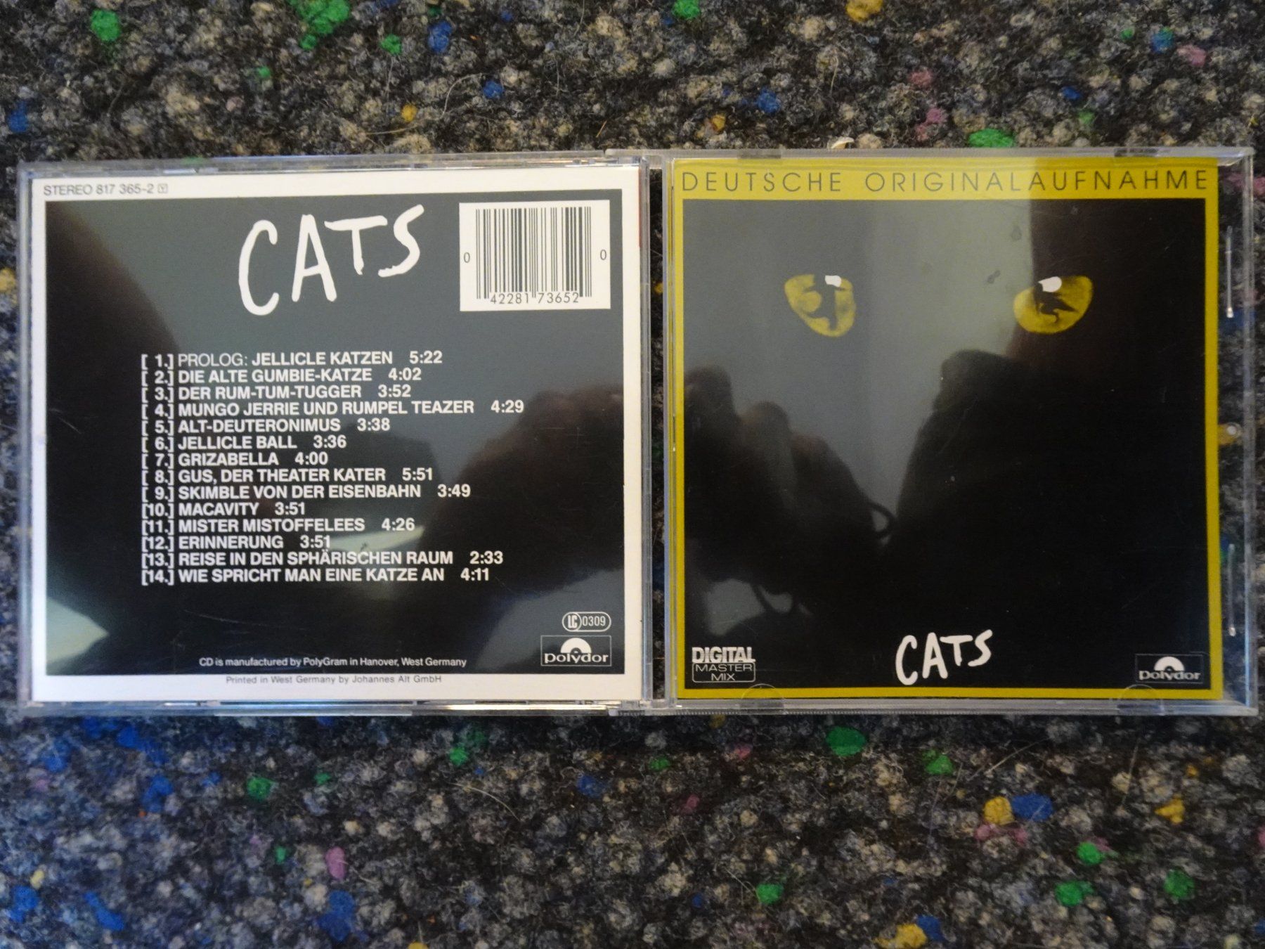 CDs: CD : Soundtrack: Cats – D'occasion à Lotzwil par Kiddis