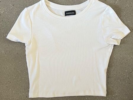 3 Even&Odd bauchfreieT-Shirts schwarz weiss grau Set