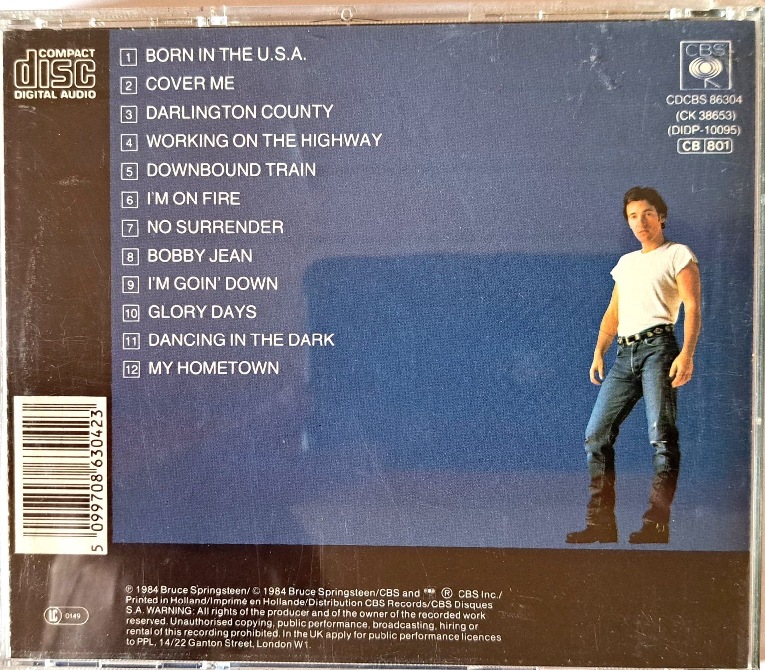 CD: Bruce Springsteen - Born in the USA – Usato da Tenniken venduto da mik_6mxg 9