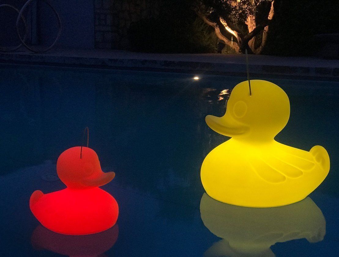 Lampade: Goodnight Duck-Duck Lampe Gr. S Lichtobjekt weiss oder gelb – Nuovo e nell'imballaggio originale da Kägiswil venduto da nick333 8