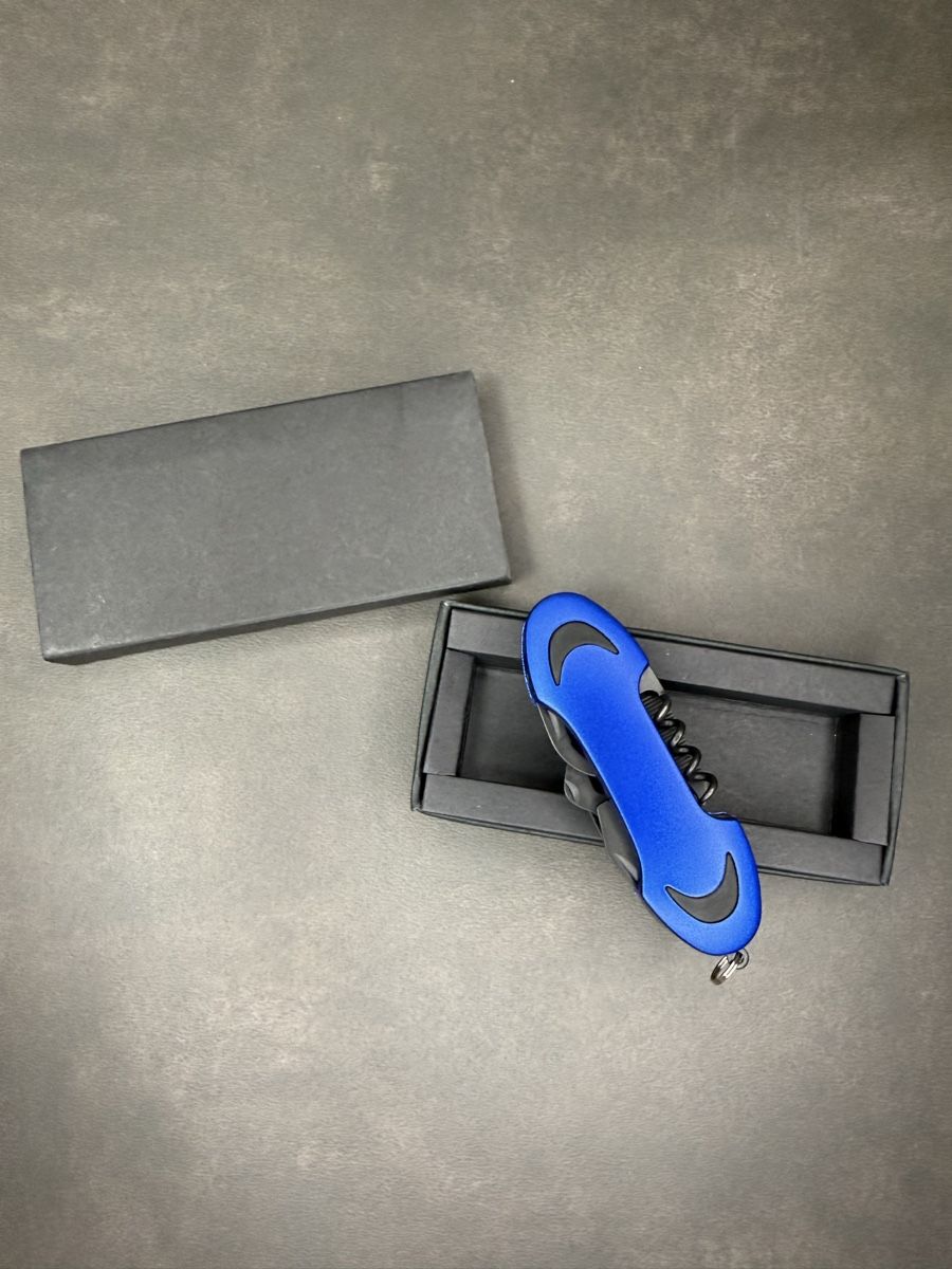 Coltelli tascabile: Multifunktionsmesser Blau mit Box – Nuovo e nell'imballaggio originale da Wallbach venduto da ale_db7t