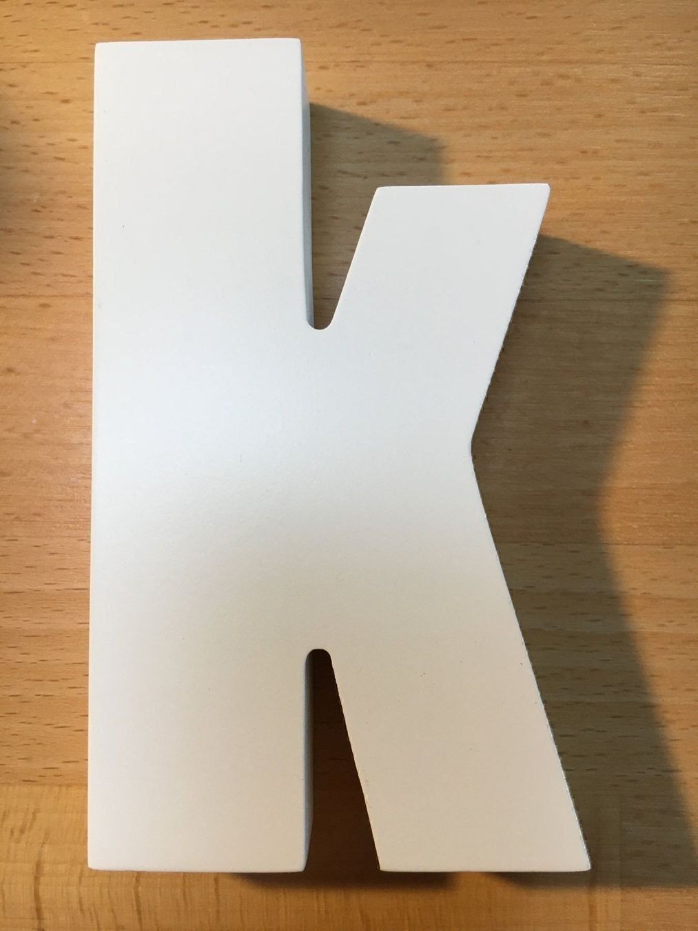 Tutte le decorazioni: K - Buchstabe aus Holz, Dekoration – Usato da Matzingen venduto da carola71