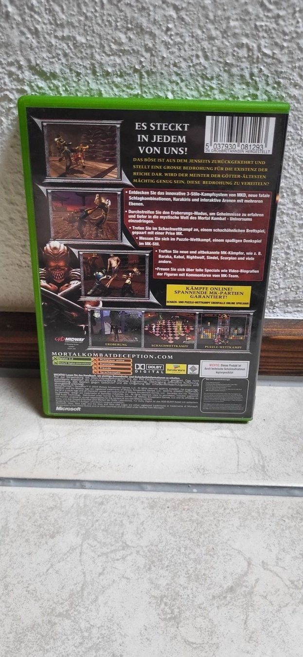 Microsoft Giochi: Xbox Spiel - Mortal Kombat Deception – Usato da Münsingen venduto da Heroism2010 1