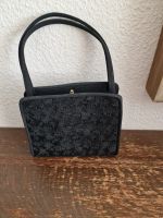 Elegante Vintage-Handtasche in Schwarz zeitlos & chic