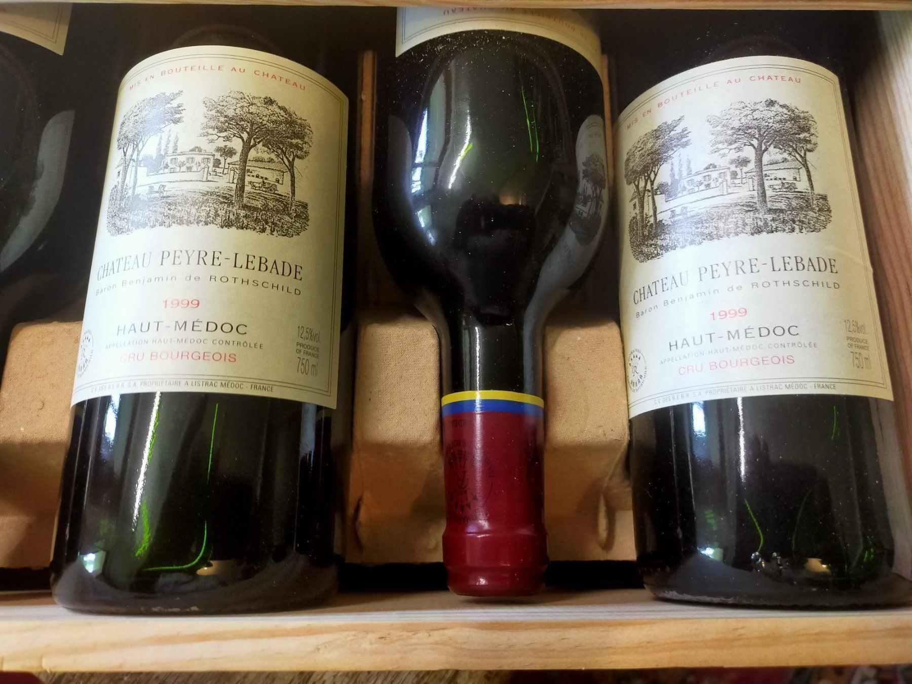 Vino: CHATEAU PEYRE LEBADE BARON DE ROTHSCHILD – Nuovo e nell'imballaggio originale da Ennetmoos venduto da brunhildenb 5