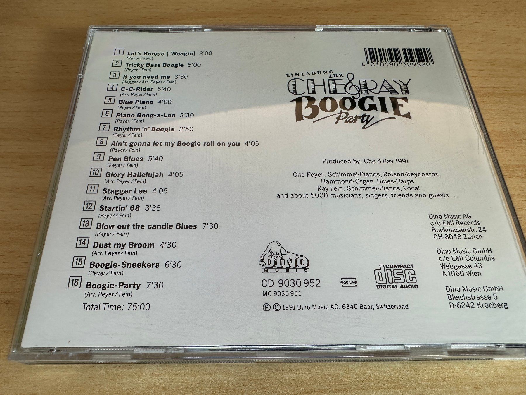 CD: Che & Ray – Boogie Party – Usato da Rikon im Tösstal venduto da Alpenmutz 1