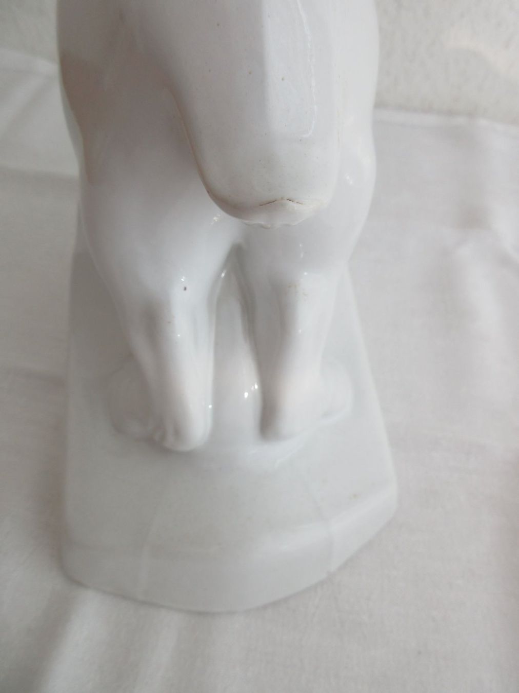 Statuette: Laufen Keramik - Weisser Steinbock – Usato da Binningen venduto da mondoantico 4