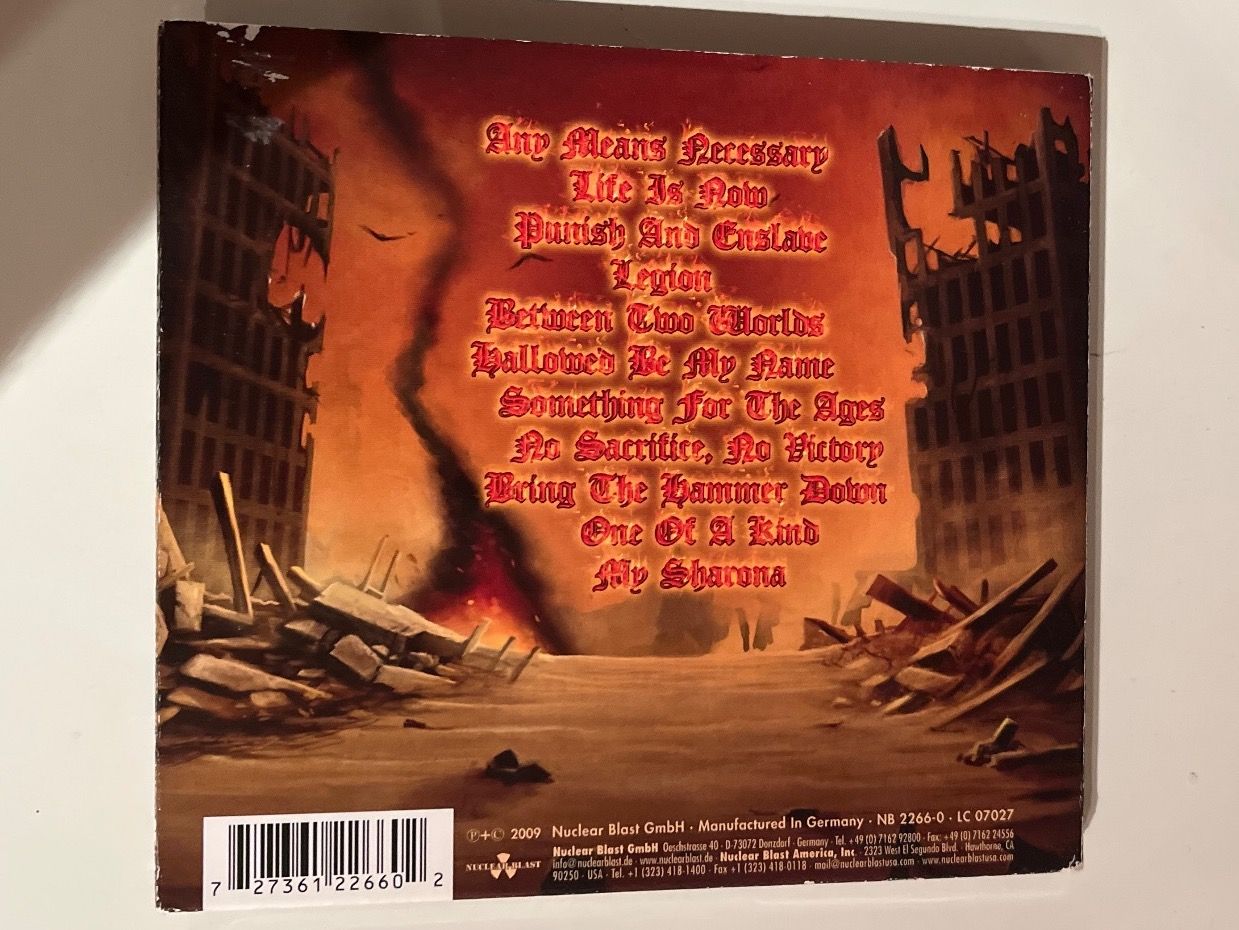 CDs: Hammerfall - no sacrifice, no victory 3D limited Digipack – Gebraucht aus Zürich von Tyler1983 1
