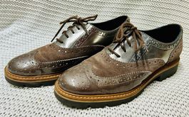 Walder Schuhe „Budapester“ Halbschuhe Gr.39