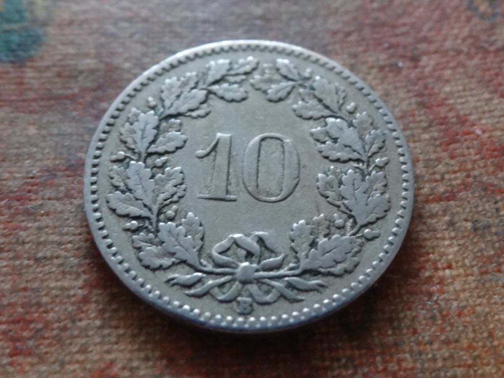 Tutti le monete: 10 Rp. 1919 – Usato da Romanel-sur-Lausanne venduto da Swift13 1