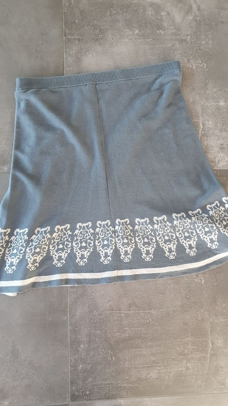 Nile Gonne: Jupe Nile, gris-bleu, taille L – Usato da Vilars NE venduto da vilars2063 2
