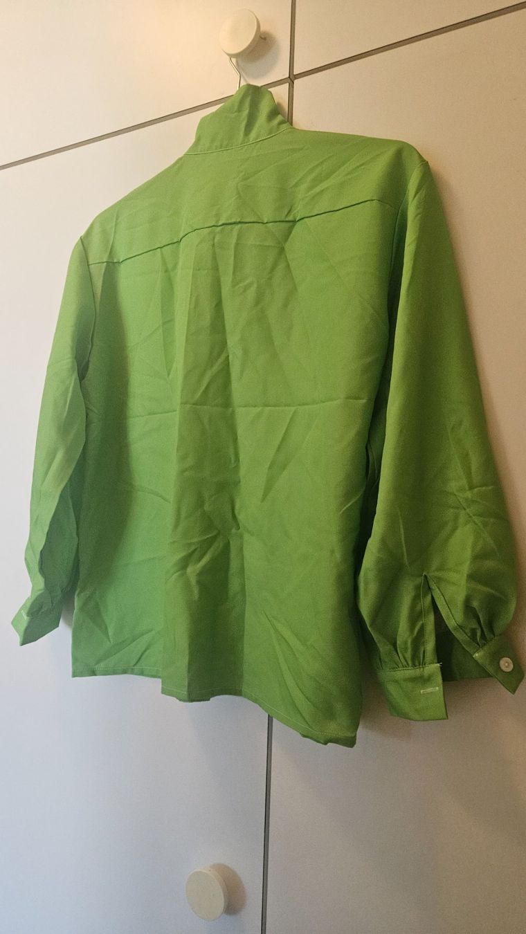 Camicie: Camicia uomo verde tg.M poliestere – Usato da Melano venduto da H-Sara 1