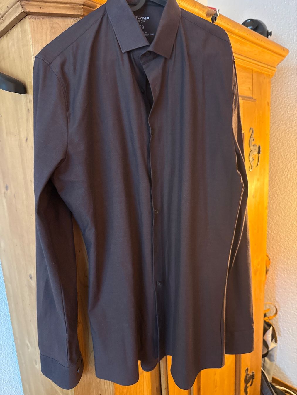 Camicie: Olymp Hemd No. Six Super Slim, Gr. 39 – Usato da Winterthur venduto da britsi