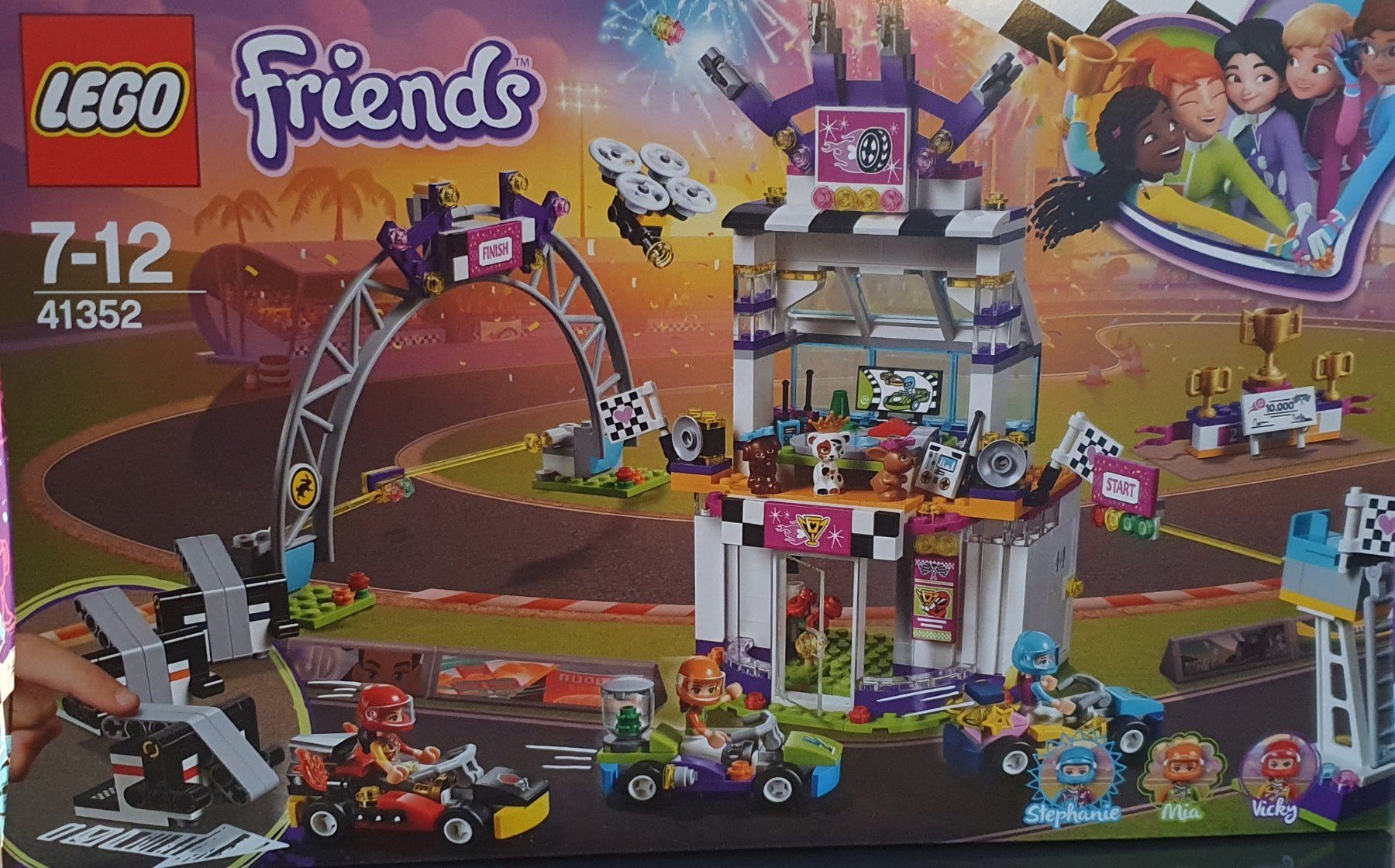 Lego Giocattoli: LEGO Friends: Das grosse Rennen 41352 – Nuovo e nell'imballaggio originale da Dübendorf venduto da Povo