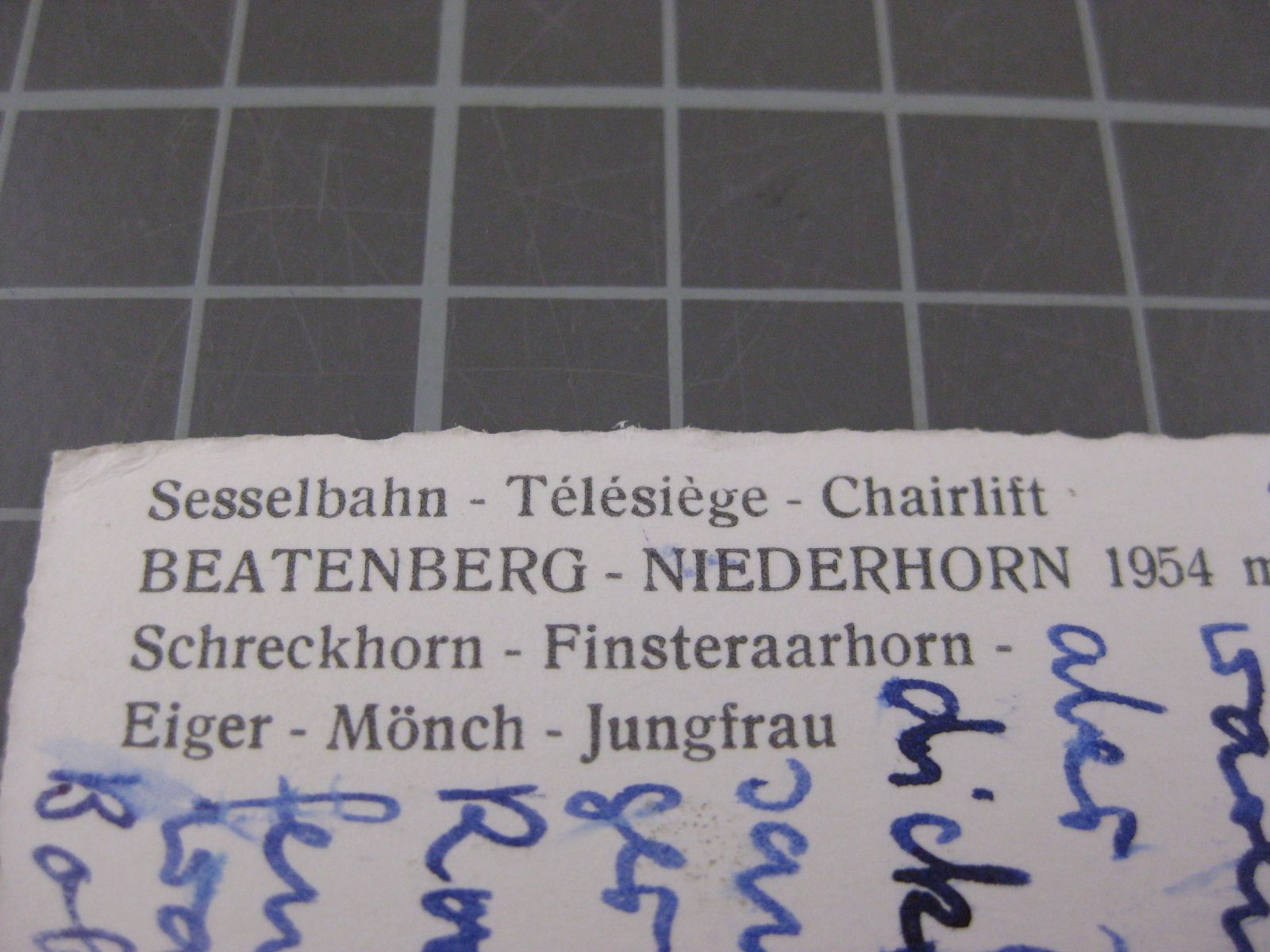 Cartoline postali: AK Beatenberg Niederhorn mit Bahn – Usato da Malters venduto da Marosko 2