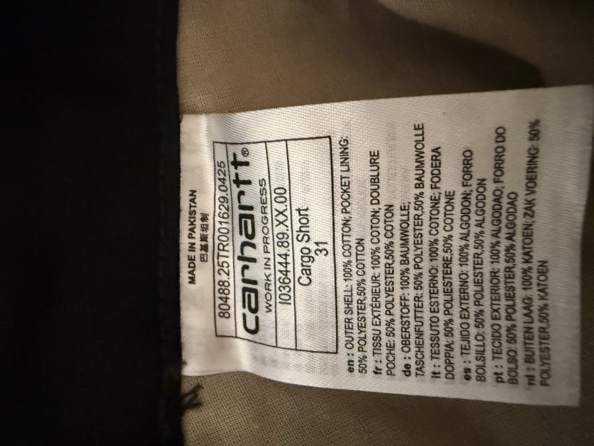Carhartt Pantalons: Carhartt Cargo Shorts 31 – Neuf (Voir description) à Zug par SebastianSonderegger 3