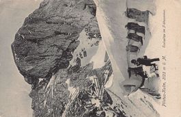 Pilatus-Kulm, Eselspitze im Frühsommer, gelaufen 1907