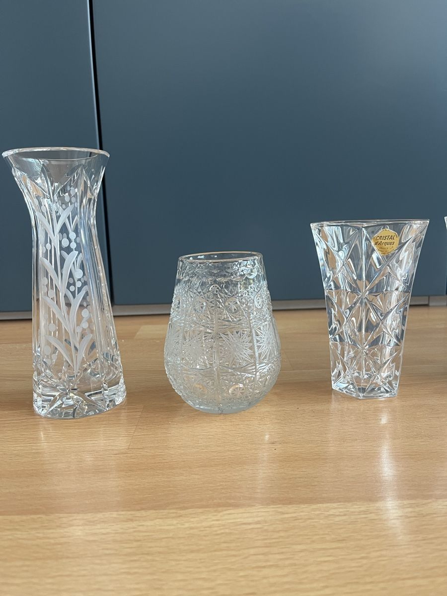 Vase & Récipients: 11 diverse Kristallvasen – D'occasion à Wettingen par erma_5430 4