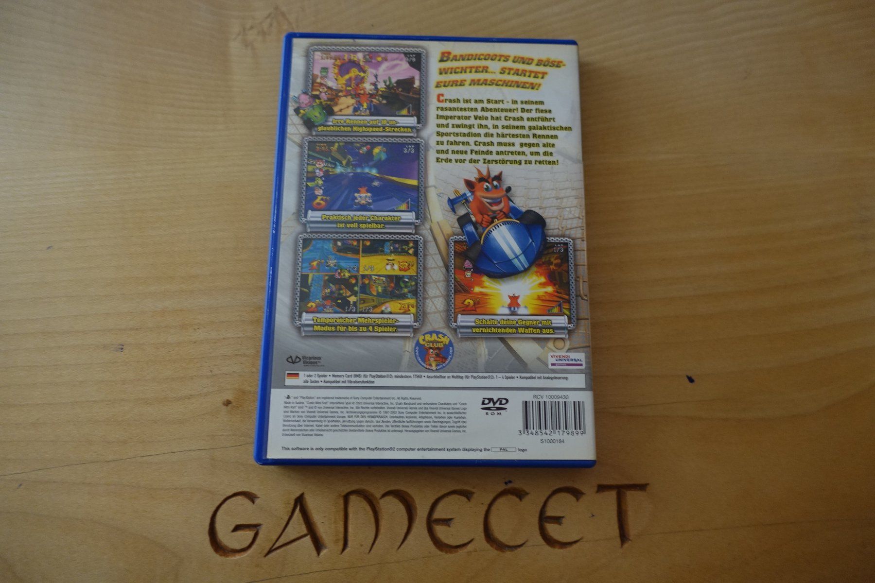 Sony Spiele: Crash Nitro Kart – Gebraucht aus Steinach von Gamecet 2