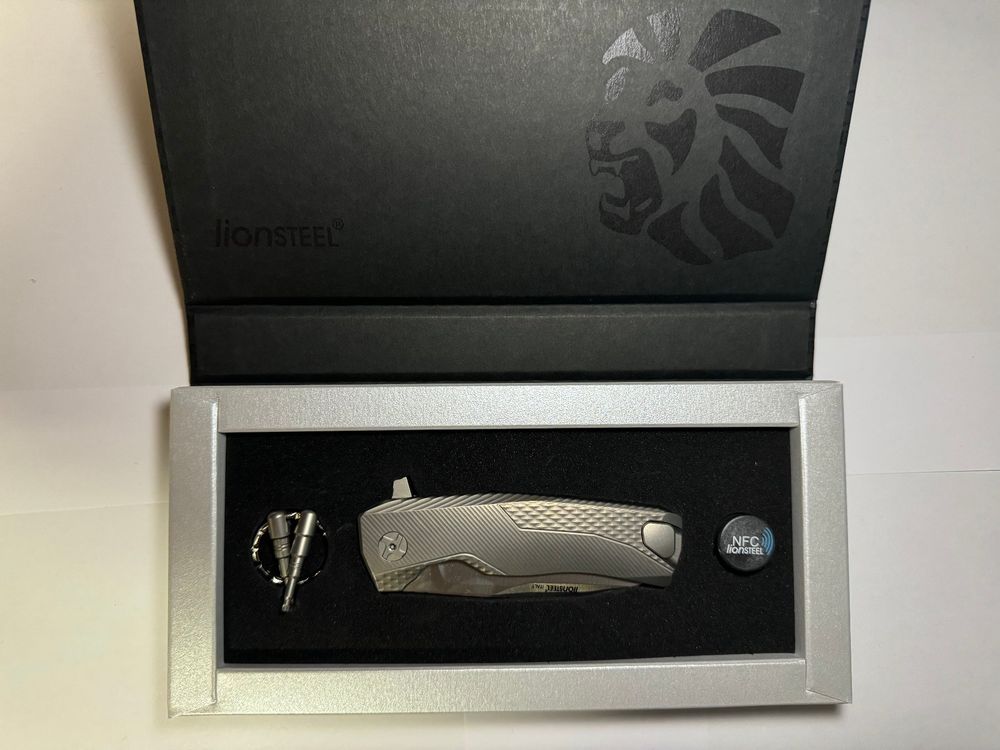 Lion Steel ROK Titanium Premium Folder (Neu und originalverpackt) in ...