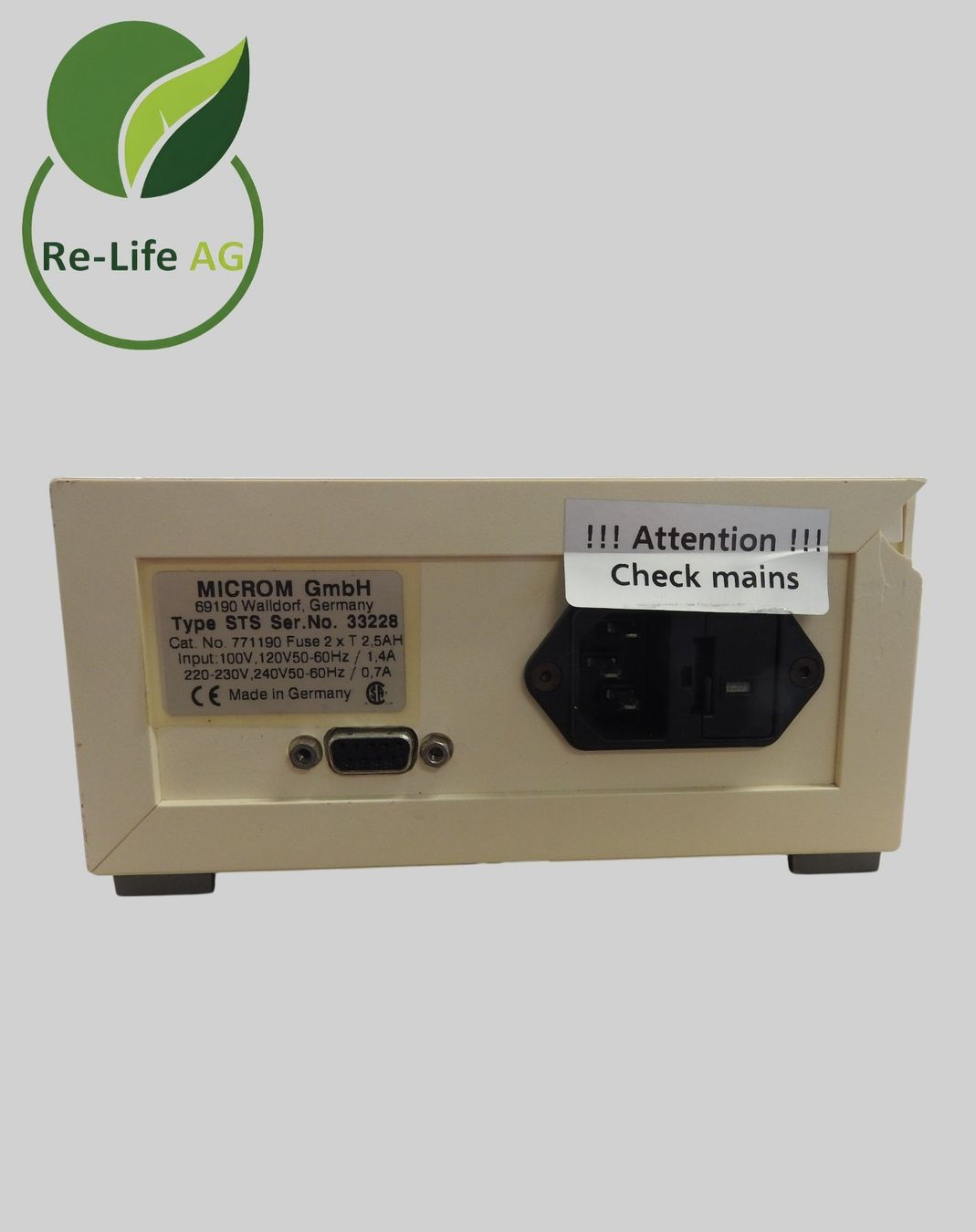 Tutte le macchine: Microm STS Section Transfer System – Difettoso da Reinach BL venduto da Re-LifeAG_Labor 3