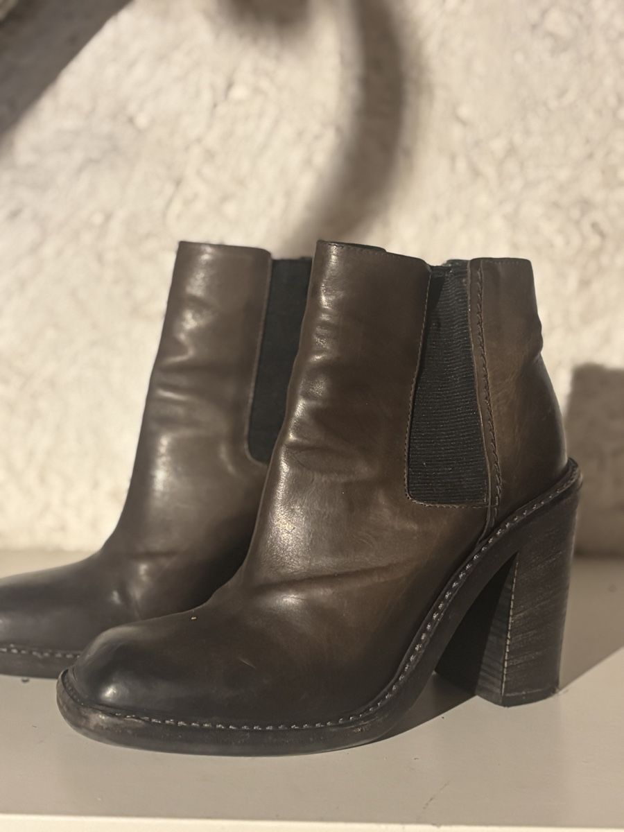 Vic Matié Scarpe da donna: Stiefeletten braun Leder – Usato da Zürich venduto da YA-LE