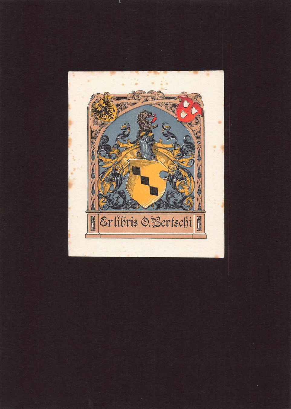 Poster & Bilder: Originalentwürfe O. Bertschi – Gebraucht aus Winterthur von SchatzchischtliWinti
