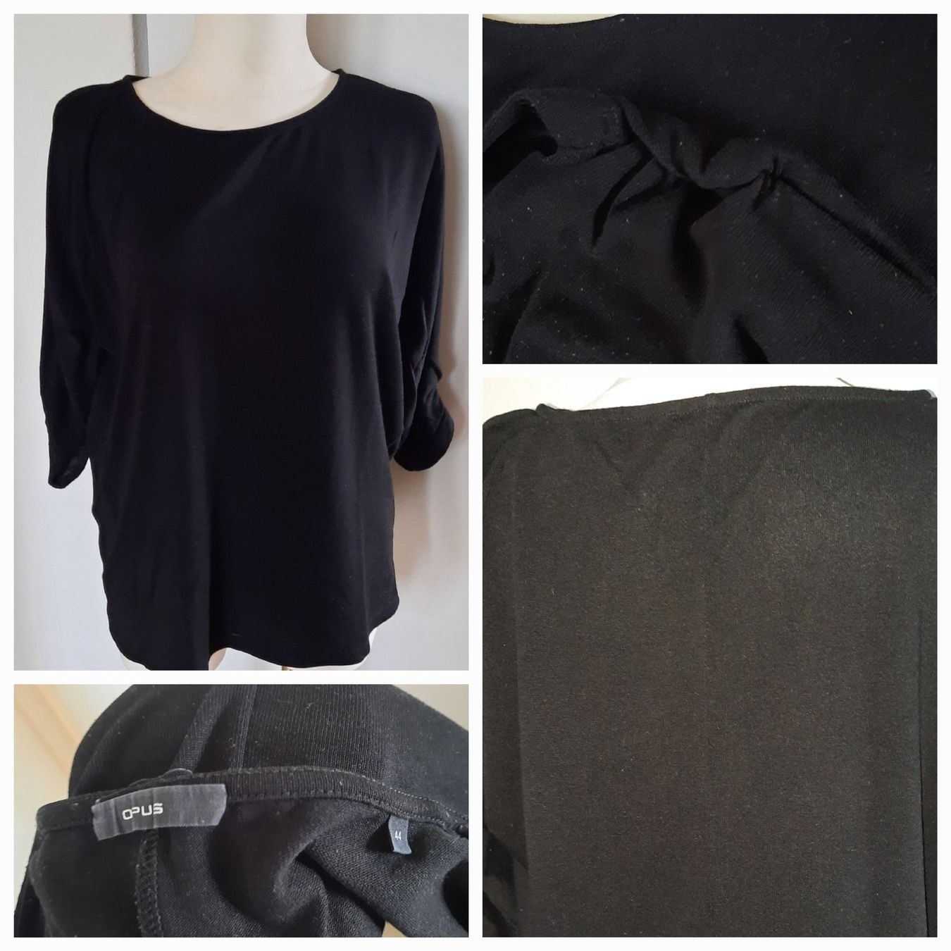 Opus T-shirt: ***OPUS*** Shirt schwarz Gr 42 – Usato da Wädenswil venduto da H2H_Secondhandshop