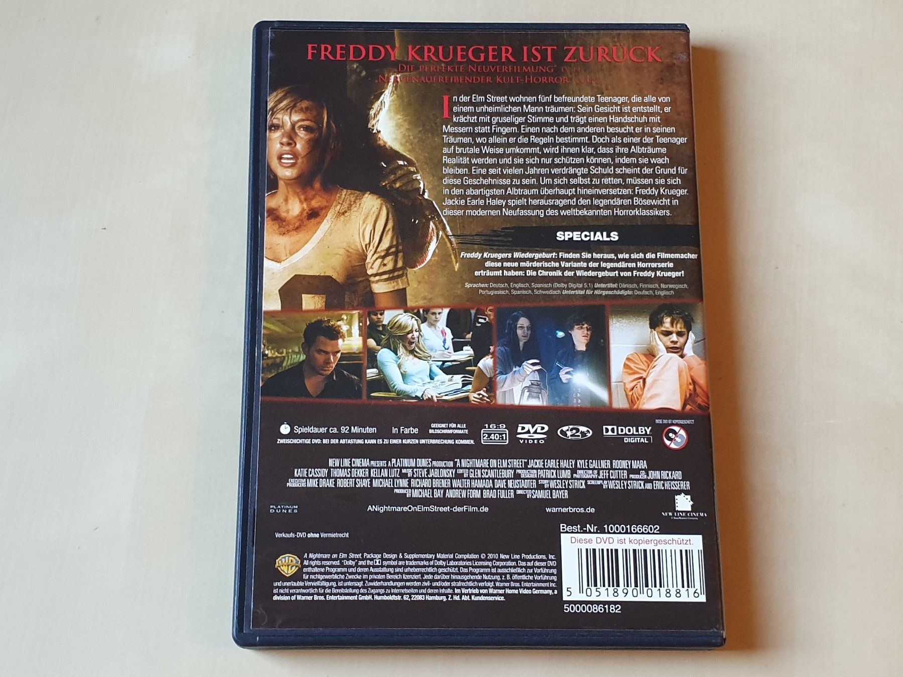 Tutti i DVDs: A Nightmare on Elm Street – Usato da Stansstad venduto da collectorsshop 1