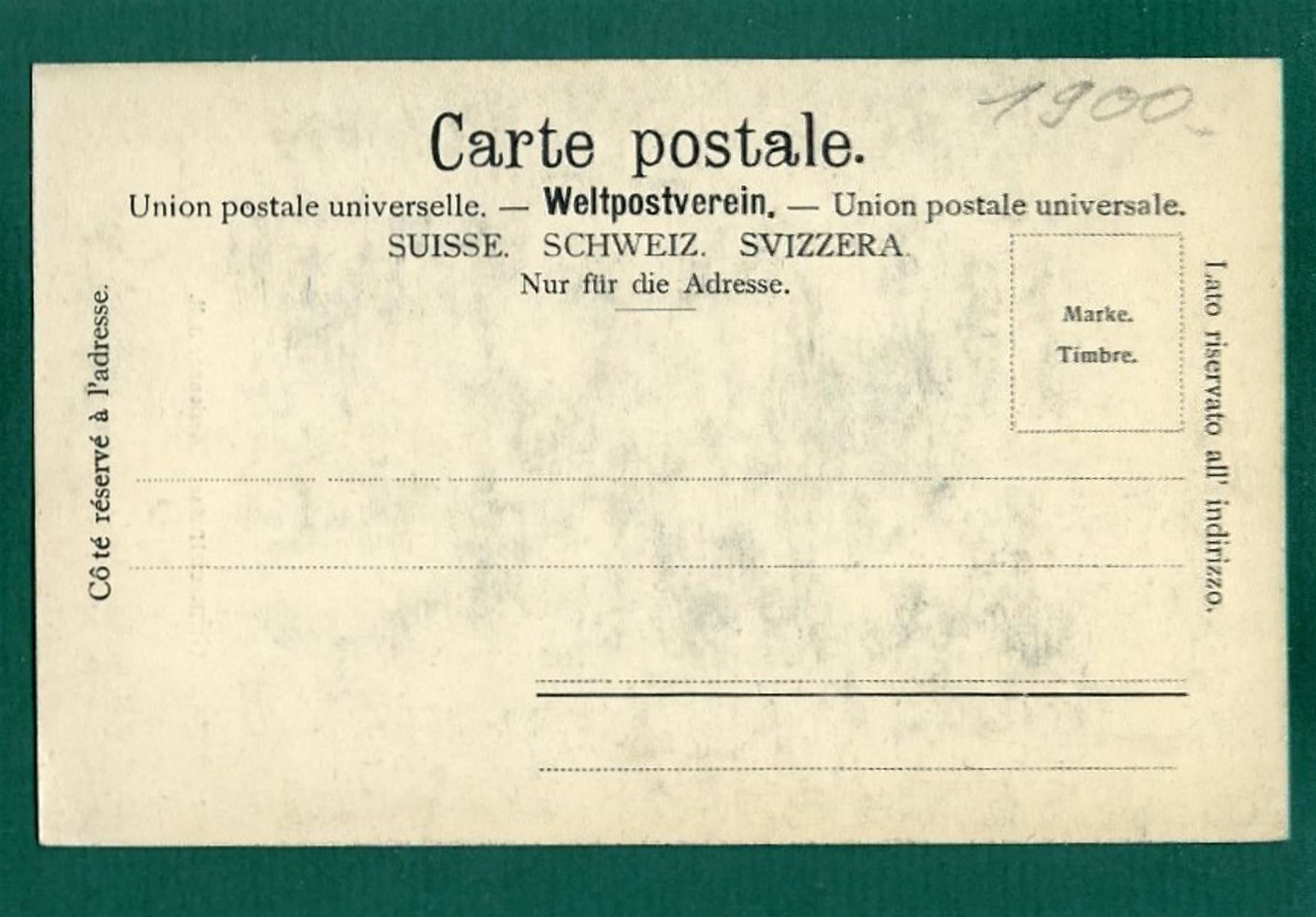 Cartoline postali: Grimselstrasse, Aerlenbachfall, um 1900, ungelaufen – Usato da Sargans venduto da Hausi1951 1