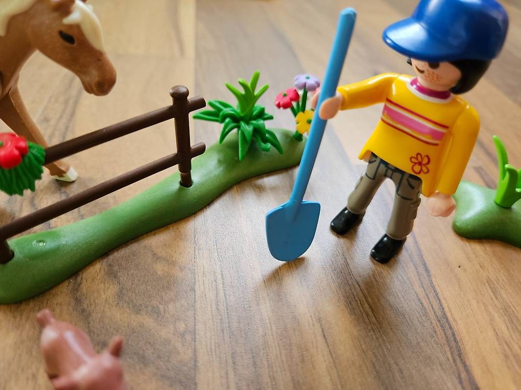 Giocattoli: Playmobil Pferd mit Figur – Usato da Neudorf venduto da Vogelhof 1