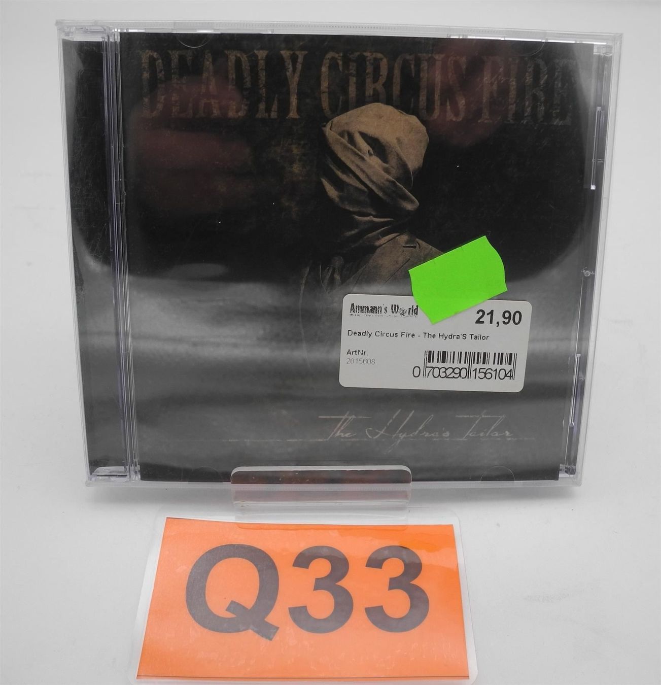 CD: CD Deadly Circus Fire, Nr. Q33 – Nuovo e nell'imballaggio originale da Kottwil venduto da Crazyrolf