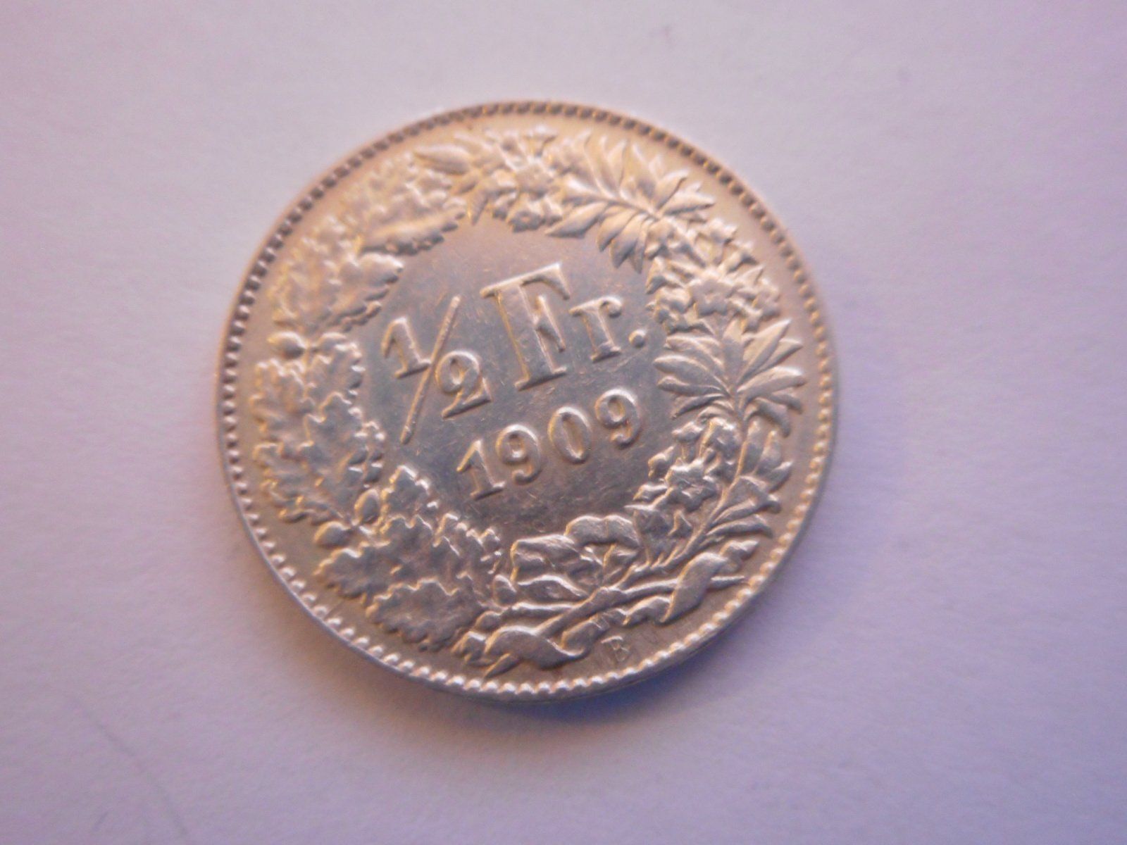 Tutti le monete: 50 Rp. 1909 silber  vorz – Usato da Kriegstetten venduto da pizlad2010 1