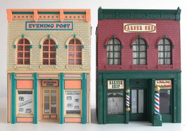 Piko 2 US-Reihenhäuser Post / Barber Shop zu Spur G