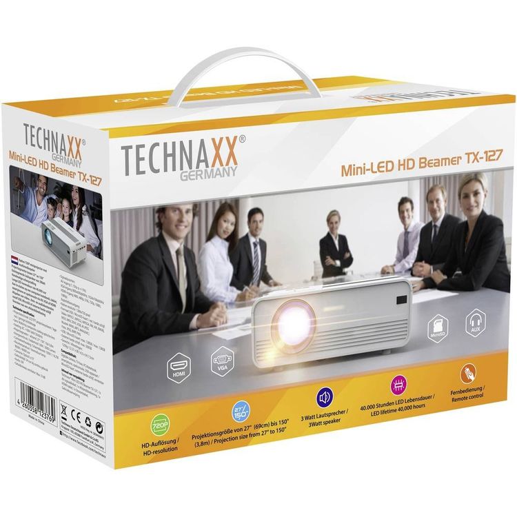 Beamer, Technaxx Mini LED HD Beamer TX 127 (Gebraucht) in Herisau für ...