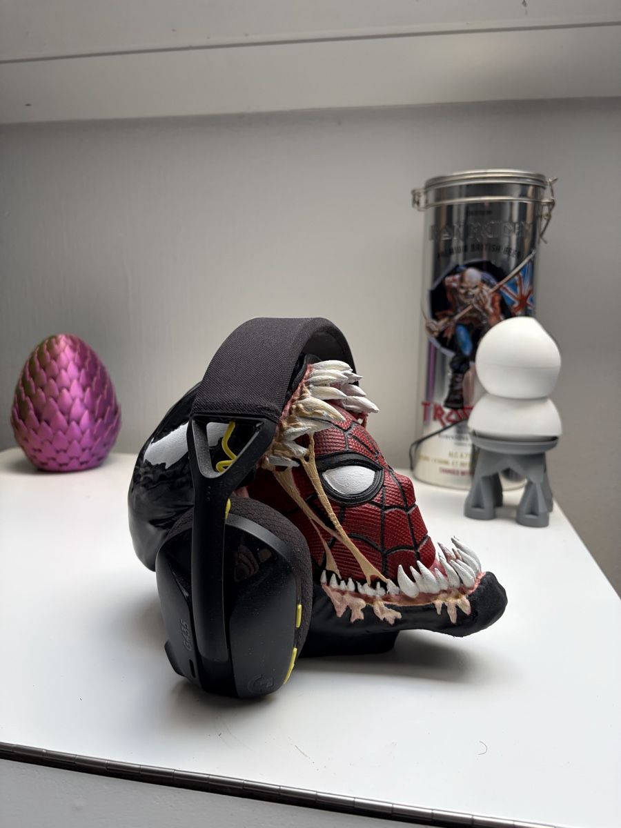 Tutte le decorazioni: Spiderman Venom Kopfhörer stand 3d Druck – Usato da Degersheim venduto da Xtremesmile 1