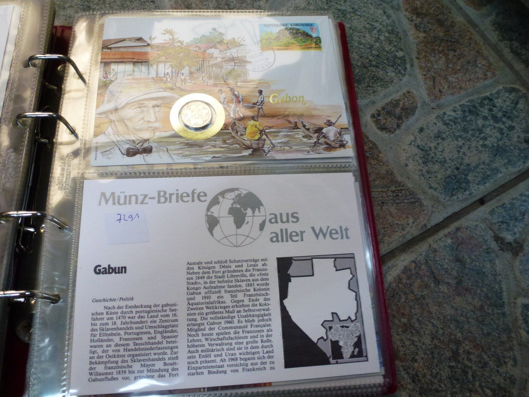 Tutti le monete: Münzbrief Gabun – Usato da Olten venduto da Disc-Verkauf